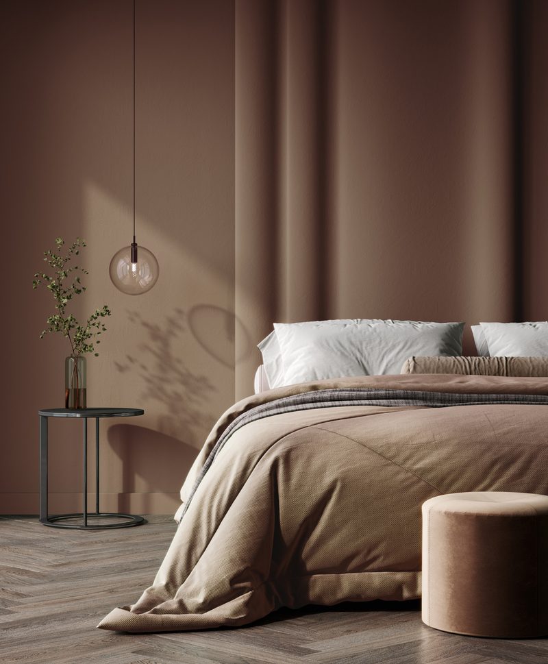 Bedroom Finds Worth the Upgrade, A calming escape with soft linens, warm wood tones, and golden accents.