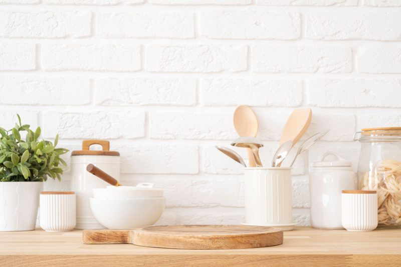 Everything I'd Buy Again for My Kitchen, Beautifully organized countertops with natural materials and timeless pieces.