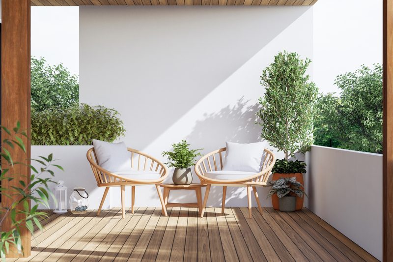 Patio — Evergreen House
